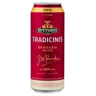 Svyturys - Tradicinis Beer 6.0% 0,568L Can