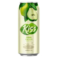 Kiss - Cider with Natural Pear Juice 4.5% 0.5L Can
