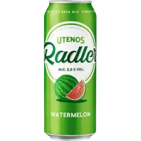 Utenos - Radler Watermelon Flavour Drink 2% 0,5L Can Utenos - Radler Watermelon Flavour Drink 2% 0,5L Can